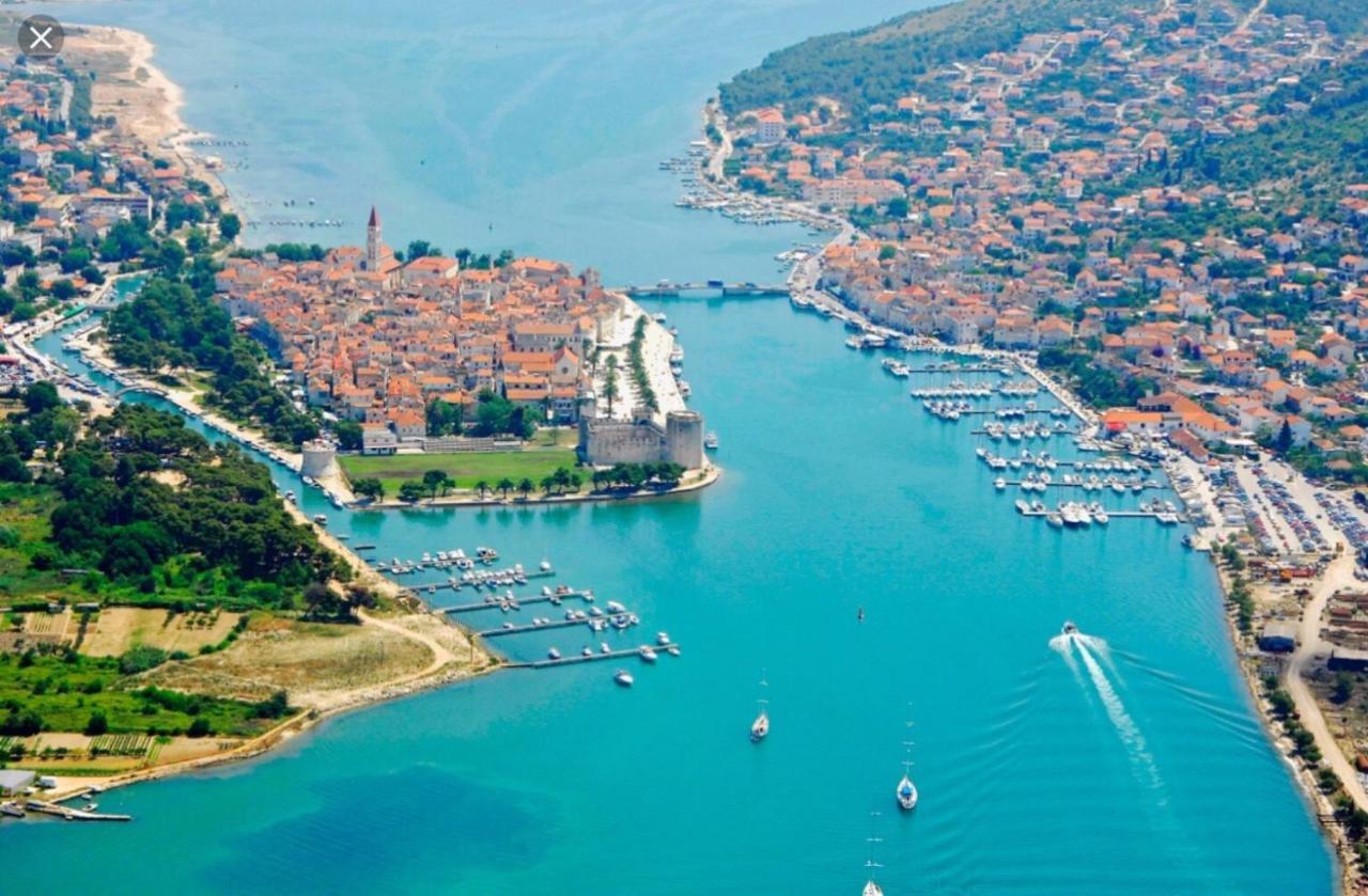 The Best Old Town View Apartment, 5 Min Walk, Parking Trogir Eksteriør bilde